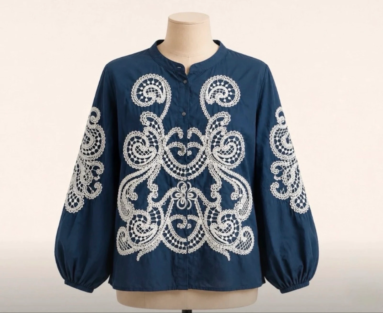 Blusa de algodón